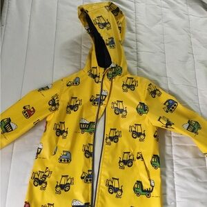 Toddler Raincoat Trucks